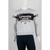 Danimarka Unisex Pamuklu Slim Fit Sweatshirt Medium thumbnail 1