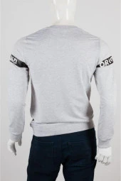Danimarka Unisex Pamuklu Slim Fit Sweatshirt Medium thumbnail 5