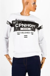 Danimarka Unisex Pamuklu Slim Fit Sweatshirt Medium thumbnail 6