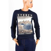 Sidney Unisex Pamuklu Slim Fit Sweatshirt Small thumbnail 3