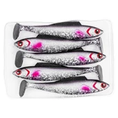 Silikon Balık - 4,5g 85mm - Fishack PredatorX - UV Boyalı - Ghosty thumbnail 4
