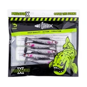 Silikon Balık - 4,5g 85mm - Fishack PredatorX - UV Boyalı - Ghosty thumbnail 5