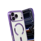 Apple İphone 17 Pro Kross Magneticsafe Kapak - Mor thumbnail 3