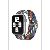 Newface Watch 22mm Star Kordon - Gri-Turuncu thumbnail 2