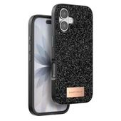Onegif Apple İphone 17 Bright Simli Kapak - Siyah thumbnail 1
