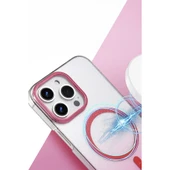 Apple İphone 16 Pro Max Glossy Magsafe Kapak - Mor thumbnail 2