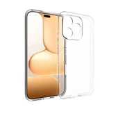 Huawei Honor 600 Lite Lüx Şeffaf Silikon - Şeffaf thumbnail 1