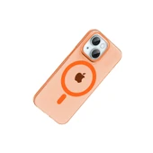iPhone 15 Pc Blank Magsafe Kapak - Turuncu thumbnail 2