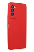 Newface Tecno Camon 18 Kılıf First Silikon - Kırmızı thumbnail 2