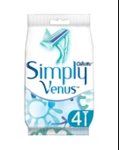 Gillette Simply Venus 2 Smooth Tıraş Bıçağı 4'lü thumbnail 1