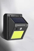 Solar Güneş Enerji Panelli Sensörlü Lamba Enerji Tasarruflu thumbnail 5