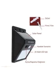 Hareket Sensörlü Solar Dış Mekan Lambası thumbnail 3