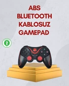 Ergonomik Tasarımlı Kablosuz Bluetooth Gamepad Titreşimli thumbnail 1