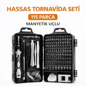 115 Parça Manyetik Uçlu Hassas Tornavida Seti thumbnail 1