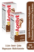 LEDAPHARMA LEDAPHARMA Apetivit Multivitamin 200ml X 2 Adet thumbnail 1