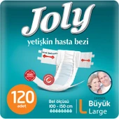 JOLY YETİŞKİN BEZİ LARGE 120 ADET thumbnail 1
