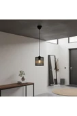 Elizim Home Lighting Perfora Siyah Sarkıt Avize thumbnail 2