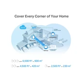 TP-Link Deco X50-POE 3000 Mbps 3'lü Router thumbnail 8