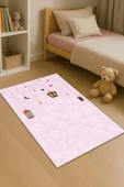 Pudra Kandilli Kız Çocuk Seccadesi CS33 thumbnail 1