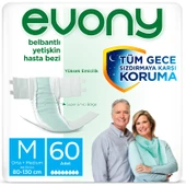 EVONY Yetişkin Hasta Bezi Medıum 60 Adet thumbnail 1