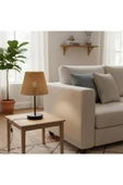 Elizim Home Lighting Bambu Hasır Görünümlü Abajur thumbnail 4