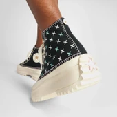 Converse Run Star Hike Unisex Siyah Platform Sneaker thumbnail 2