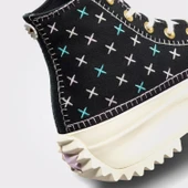 Converse Run Star Hike Unisex Siyah Platform Sneaker thumbnail 7