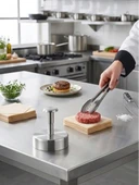 Cooker Çelik Hamburger Presi 10 cm thumbnail 2
