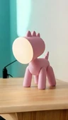 Forever Figürlü Masa Lambası Şarjlı Pembe thumbnail 1