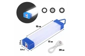 Polizei P-150 Şarjlı Mıklatıslı USB Işıldak thumbnail 2