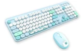 Mofii Zr513/M Sweet Mavi Klavye Mouse Set thumbnail 1
