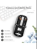 Siyah 501 Bt+ Wireless Mouse ZR1133 thumbnail 1