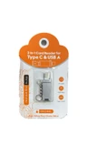 ZR967 Type-C Usb 2İn1 Card Reader thumbnail 1