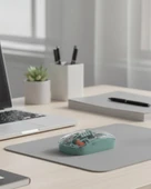 Çift Mod Bağlantılı Kablosuz Mouse Bluetooth ve USB Alıcılı thumbnail 1