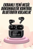 Yeni Nesil Pro Ekranlı Bluetooth Kulaklık 5.0 Bluetooth thumbnail 2