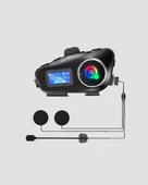 IP65 Suya Dayanıklı Kask Bluetooth Kulaklık LCD Ekranlı thumbnail 5