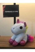 Sevimli Unicorn Peluş Oyuncak Hediyelik Oyuncak Anahtarlık Uyku Arkadaşı 12 cm thumbnail 1