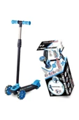 Cool Wheels Scooter Işıklı Mavi thumbnail 1
