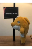 Sevimli Yunus Balığı Peluş Oyuncak Hediyelik Oyuncak Anahtarlık Uyku Arkadaşı 15 cm thumbnail 1