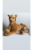 Oyuncak Aslan Peluş Dev Boy 100 Cm thumbnail 2