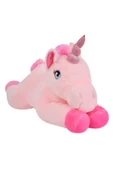 Peluş Melek At Oyuncak 50 Cm Pembe thumbnail 3