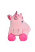 Peluş Melek At Oyuncak 50 Cm Pembe thumbnail 1