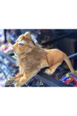 Sesli Kükreyen Aslan Peluş 30 Cm thumbnail 2