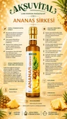 Aksu Vital - Ananas Sirkesi 500 Ml thumbnail 2
