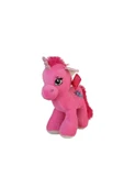 Peluş Boynuzlu At 45  cm Pembe thumbnail 1