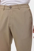 Lacivert Slim Düz Jogger Pantolon thumbnail 7