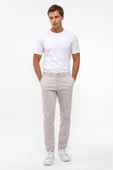 Siyah Slim Fit Armürlü Pantolon thumbnail 1