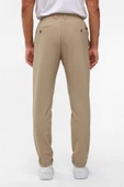 Lacivert Slim Düz Jogger Pantolon thumbnail 9