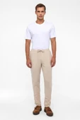 Siyah Slim Düz Jogger Pantolon thumbnail 1