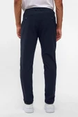 Lacivert Slim Düz Jogger Pantolon thumbnail 10